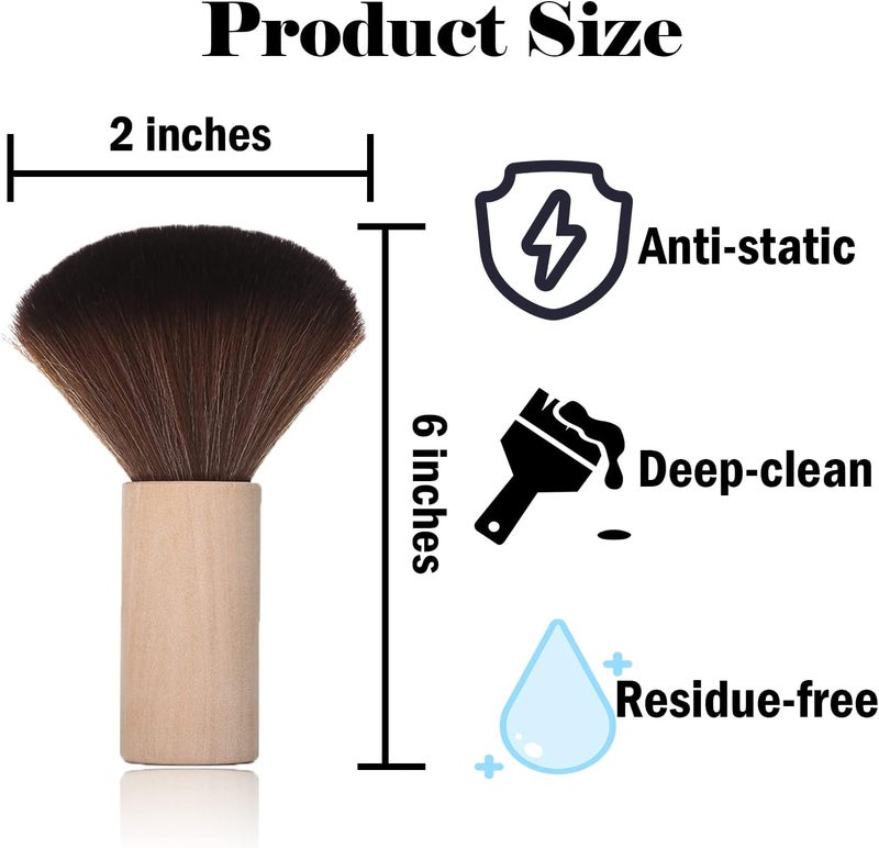 Dupiulk Turntable Vinyl Records Cleaner, Anti-Static Dust Cleaning Record Brush for Vinyl Albums LP CD Cartridge(1 Pcs) - Image 2